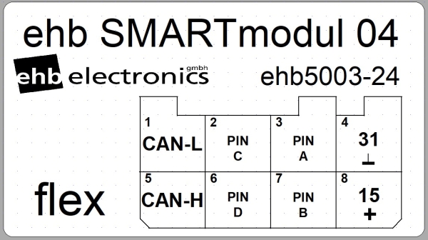 ehb CAN MODUL Belegung ehb5003-24